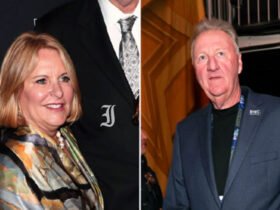 Janet Condra and Larry Bird