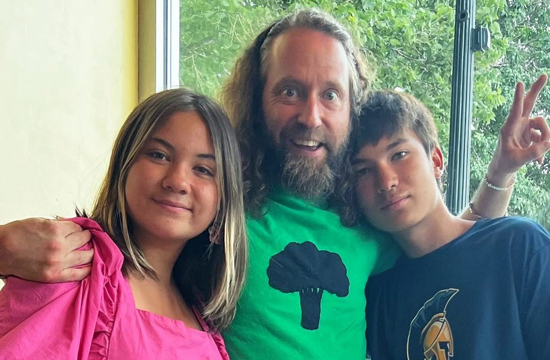 Yuko Kubota and Josh Blue Children