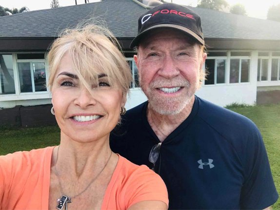 Gena’s Second Marriage to Chuck Norris