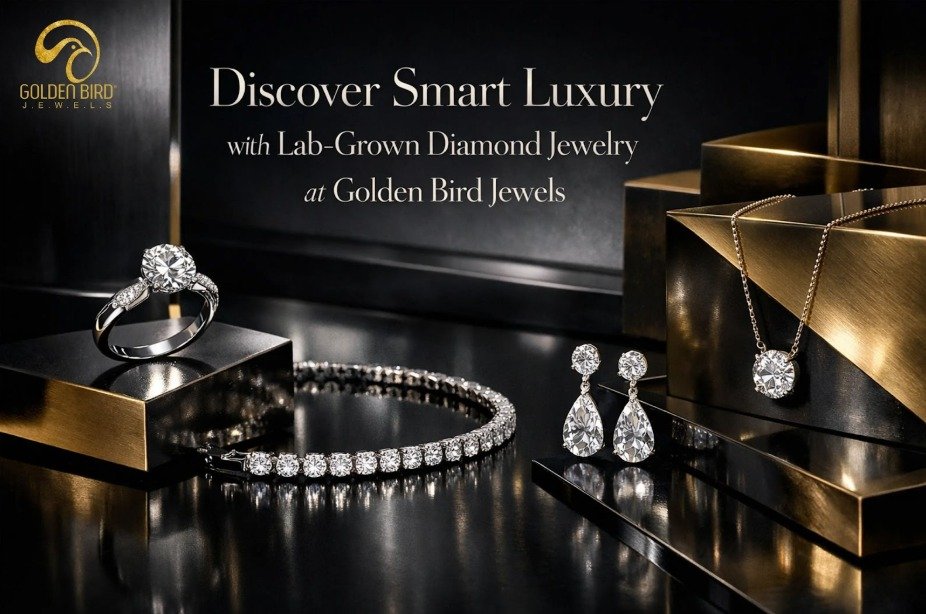 Smart luxury lab grown diamond jewelry