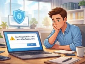 Your Organization’s Data Cannot Be Pasted Here