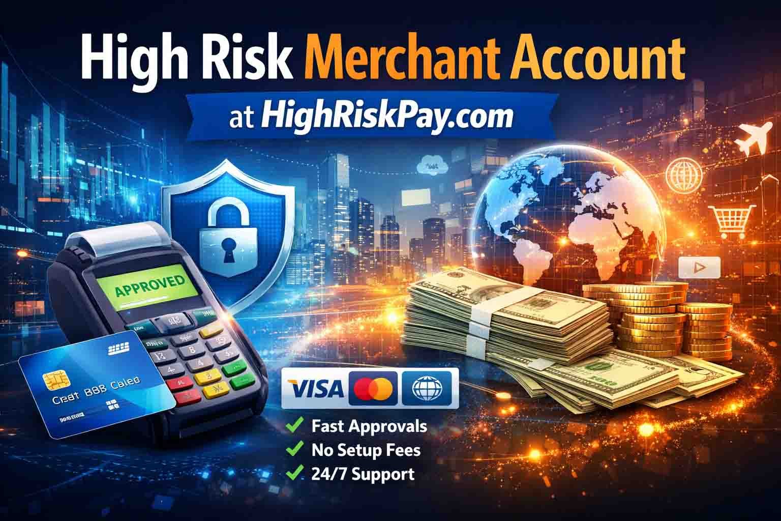 high risk merchant account at HighRiskPay.com