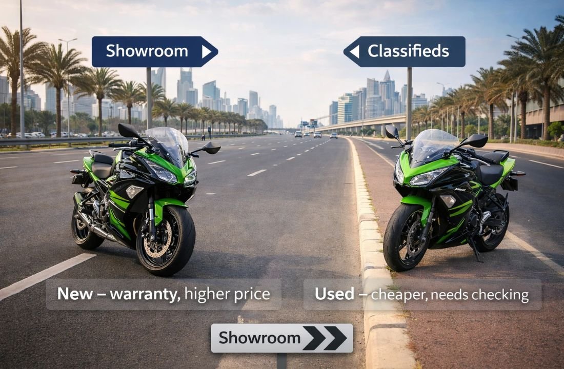 On-road motorcycle for sale