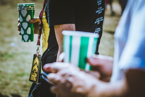Using Paper Cups at Festivals
