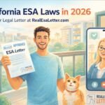 California ESA Laws in 2026: Get Your Legal Letter at RealEsaLetter.com