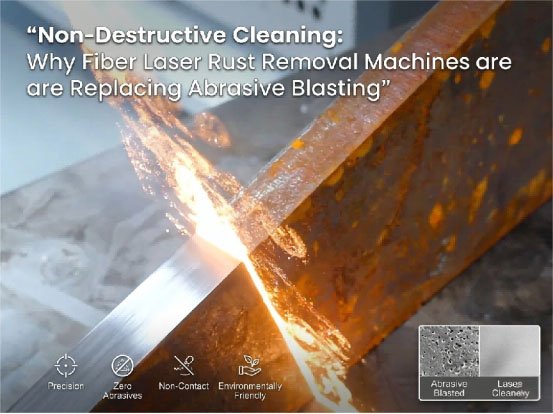 Why Fiber Laser Rust Removal Machines are Replacing Abrasive Blasting