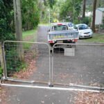 solar powered double swing gate opener