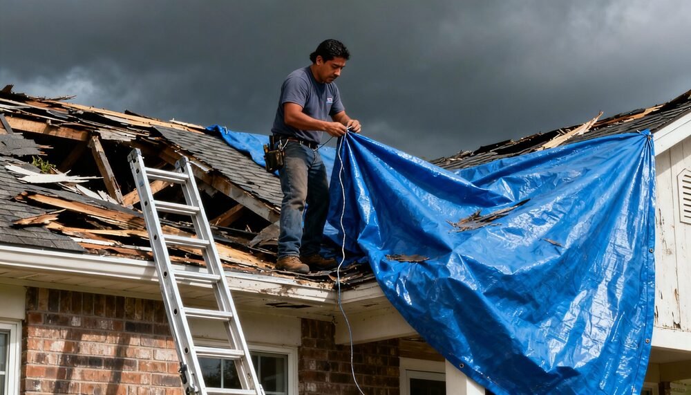 Emergency Roof Tarping