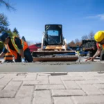 Hotel Parking Lot Construction