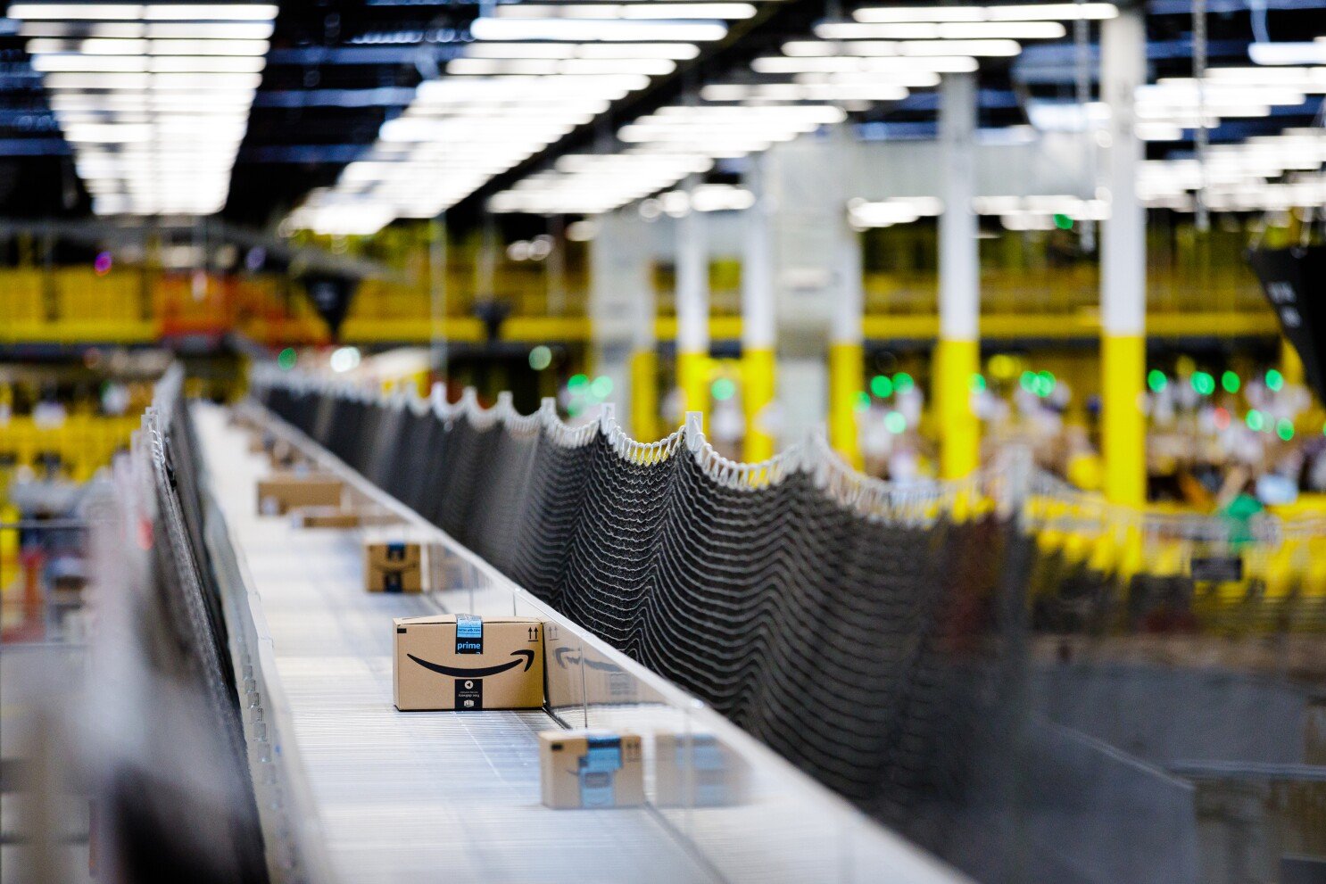 Amazon Warehouses in the UK
