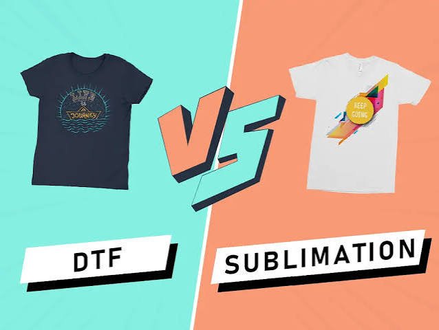 DTF vs. Sublimation