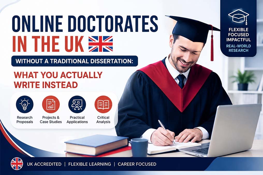 Online Doctorates in the UK Without a Traditional Dissertation