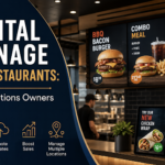 Digital Signage for Restaurants
