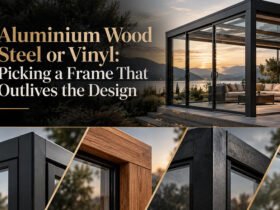 Aluminium Wood Steel or Vinyl: Picking a Frame That Outlives the Design