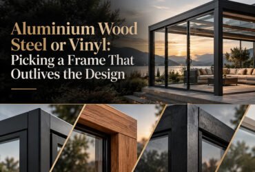 Aluminium Wood Steel or Vinyl: Picking a Frame That Outlives the Design