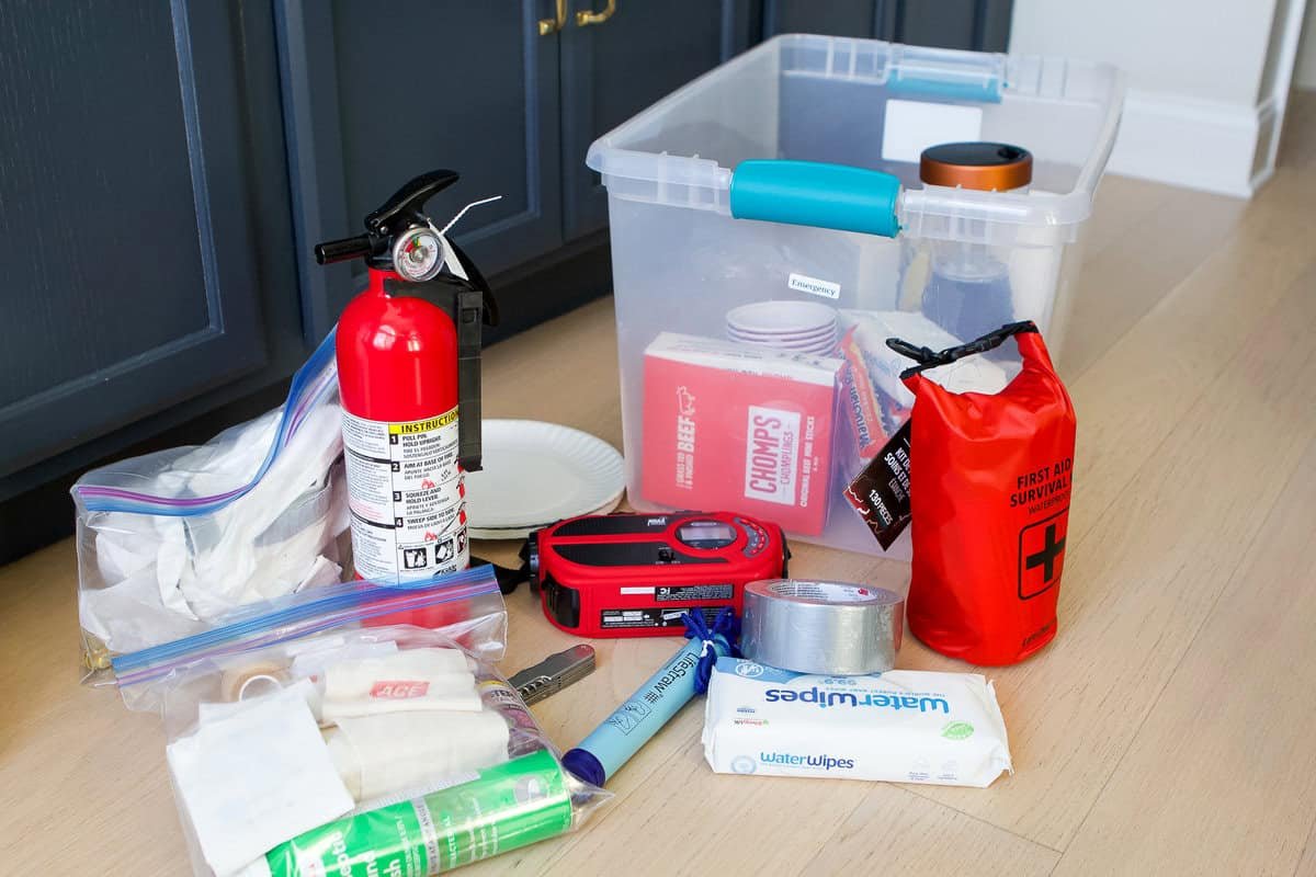Why every household should have an emergency kit – and what to put in it